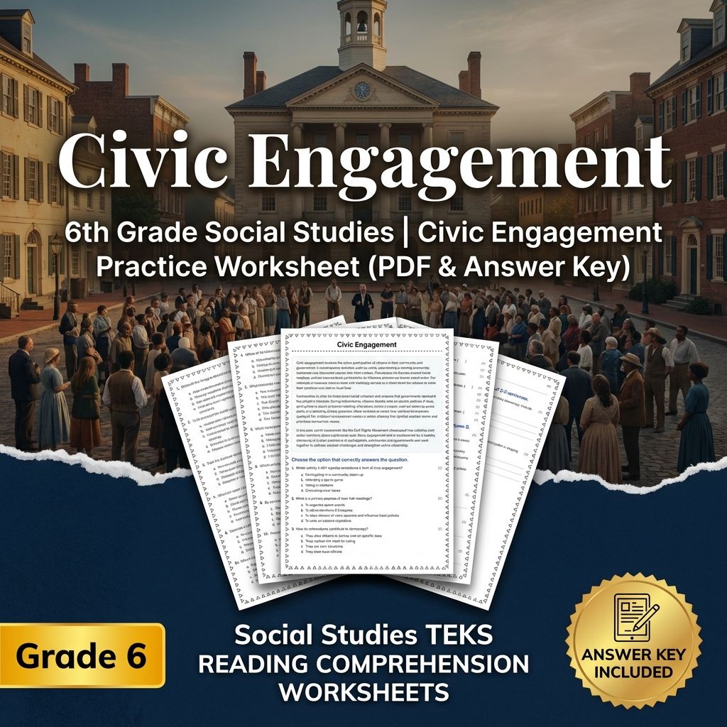 Grade 6 Social Studies Bundle – Laws, Rights & Civic Engagement (Answer Keys) — included worksheet 2
