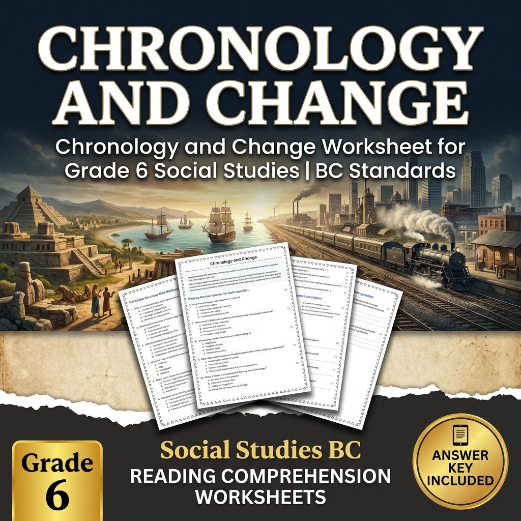 Grade 6 Social Studies Worksheet Bundle – BC Standards & Human-Environment Focus — included worksheet 24