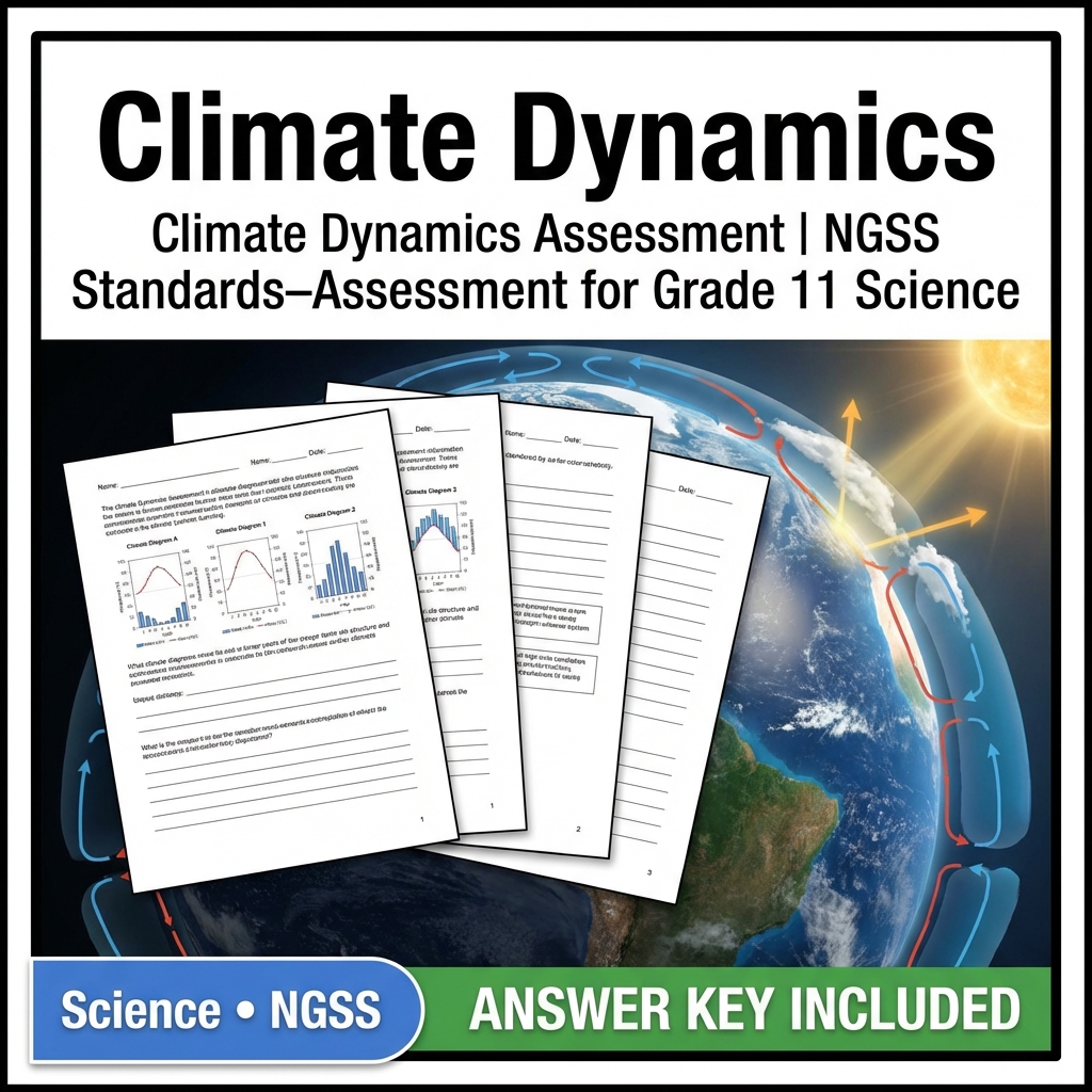 Grade 11 Science Mini Bundle – Earth's Systems Curriculum-Aligned Lesson Pack — included worksheet 5