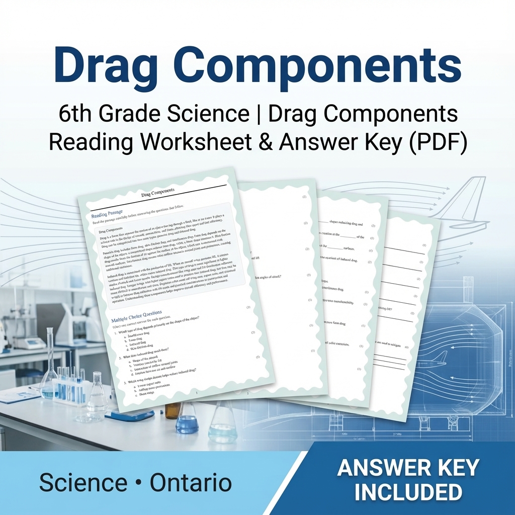 Grade 6 Science – Ecology, Circuits, Astronomy & More (PDF + Answer Key ) — included worksheet 46