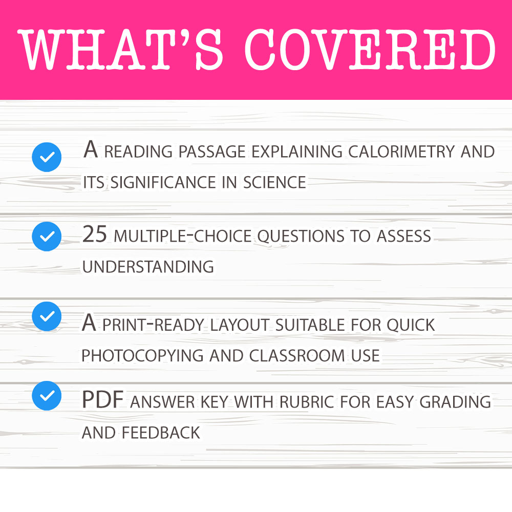 Grade 7 Science worksheet mcq paper worksheet — Grade 7 Science — Calorimetry MCQ Worksheet for Mastery — page 2
