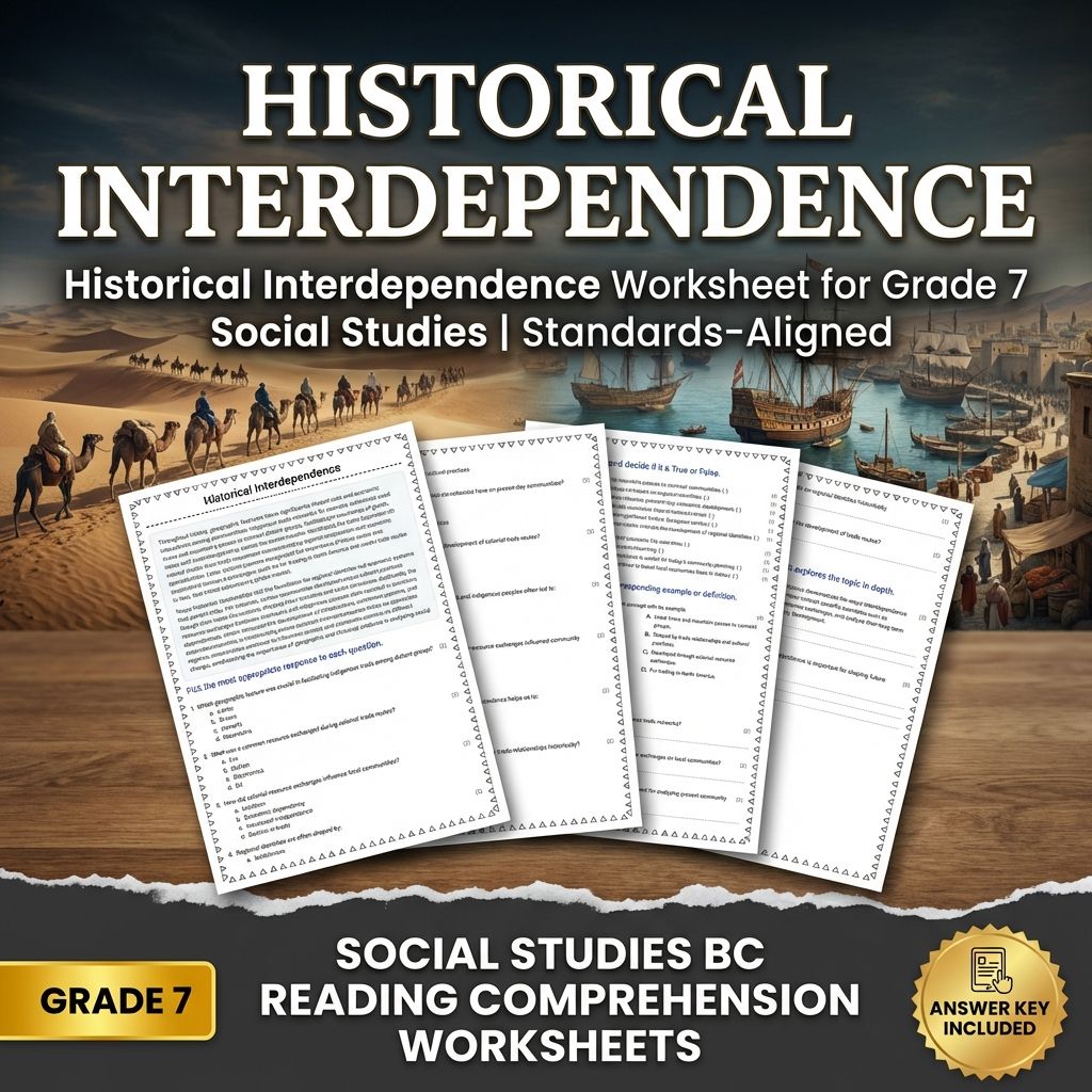 Historical Interdependence for Grade 7 Social Studies | Standards-Aligned