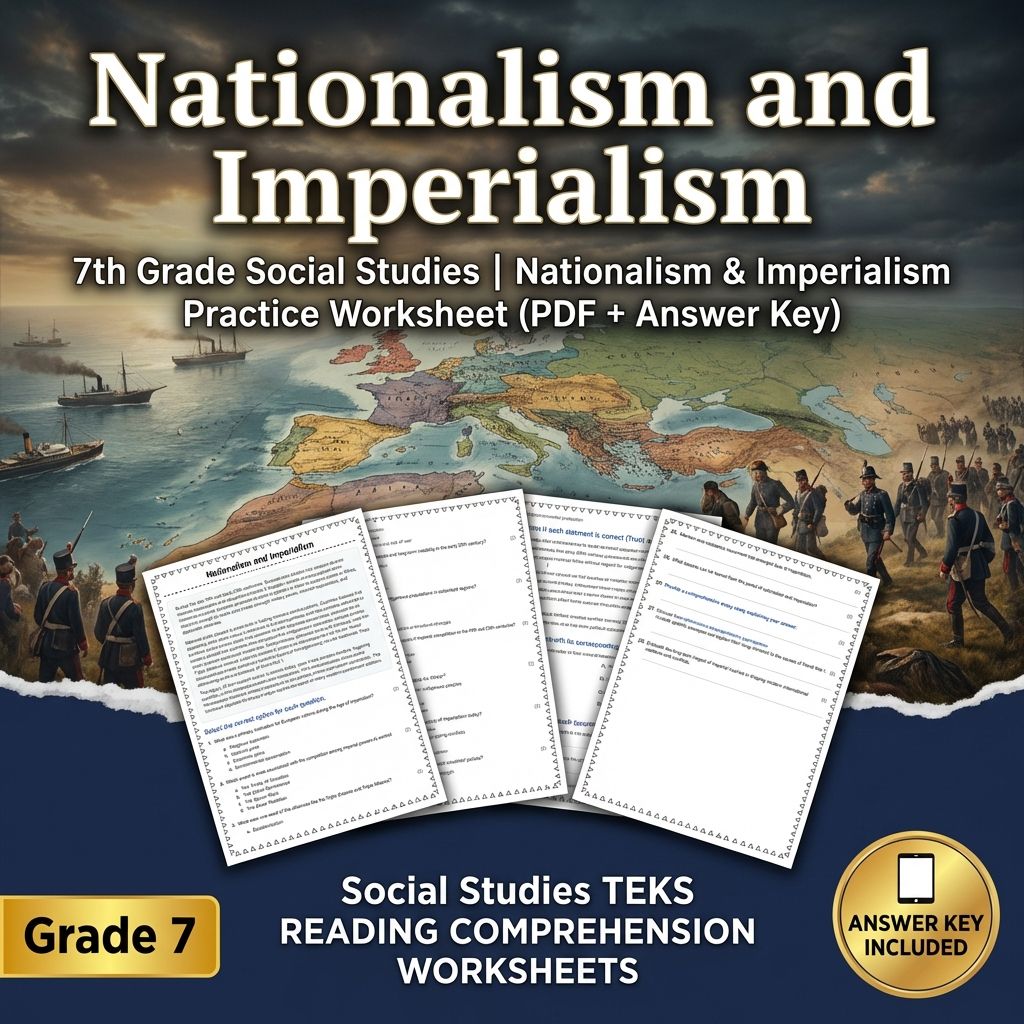 Grade 7 Social Studies Bundle – Systems of Authority & Revolutions (Answer Keys) — included worksheet 2