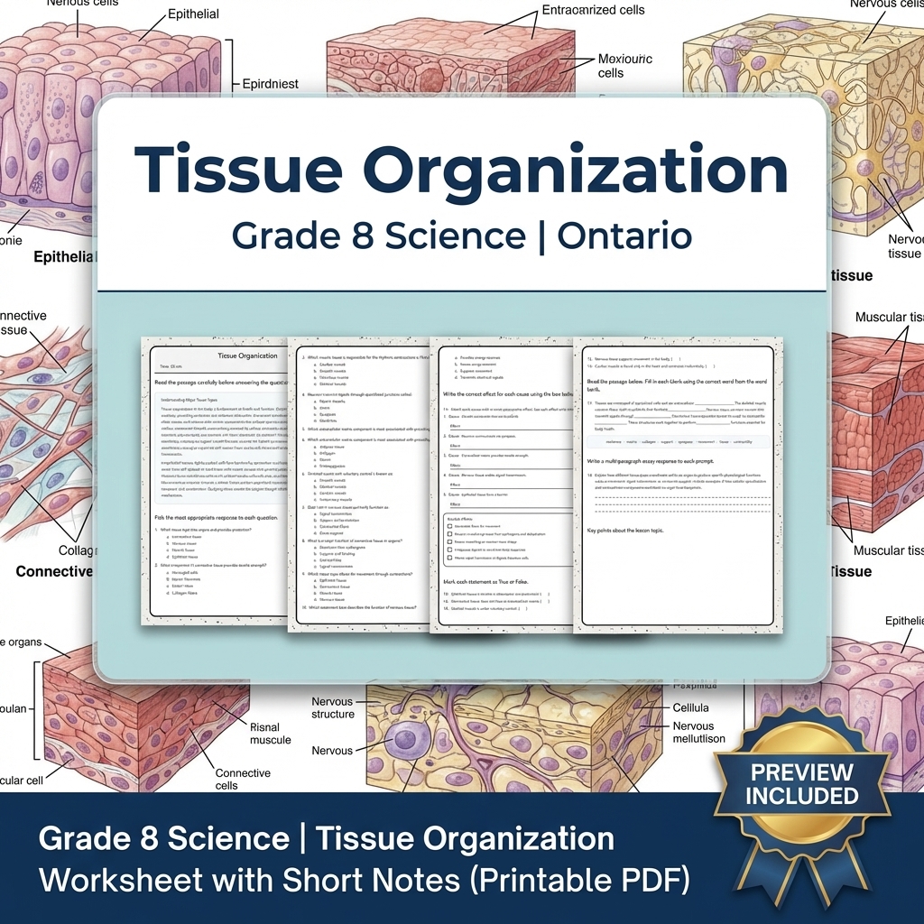 Grade 8 Science Full Year Bundle | Water Systems & Hydrostatics Curriculum — included worksheet 50