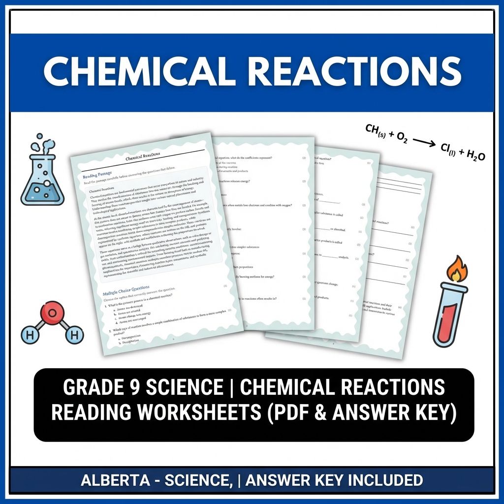 Grade 9 Science | Physics, Biology & Chemistry Mastery (Answer Key Included) — included worksheet 47