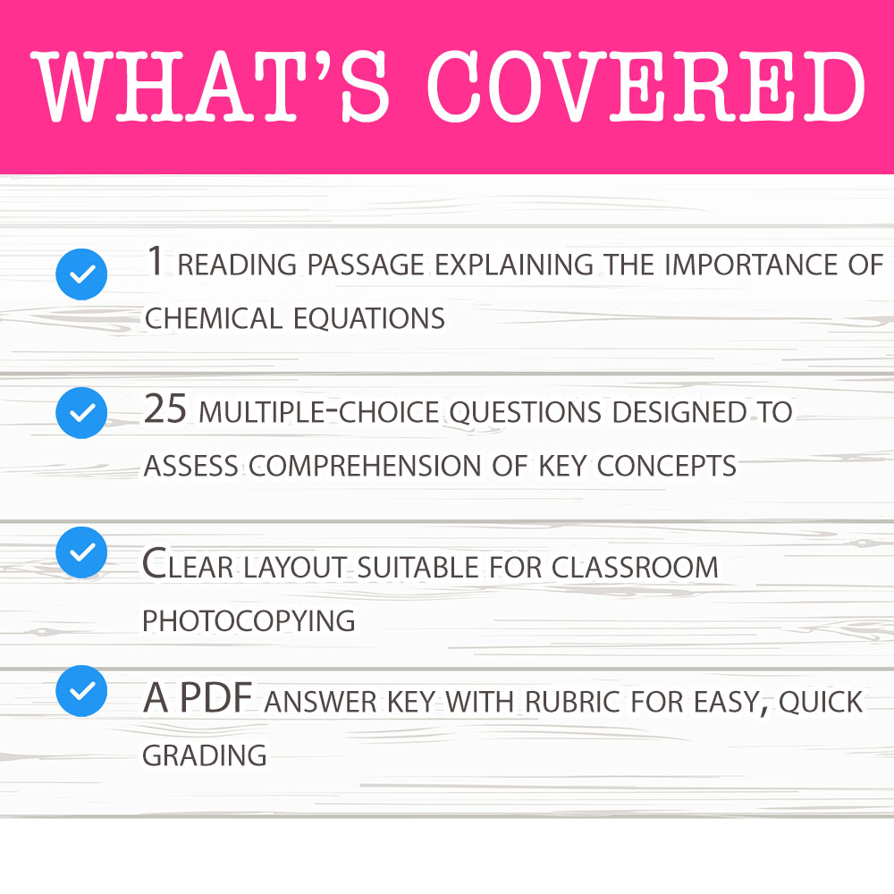 Grade 10 Science worksheet mcq paper worksheet — Grade 10 Science — Worksheet MCQ Paper for Mastering Chemical Equations —…