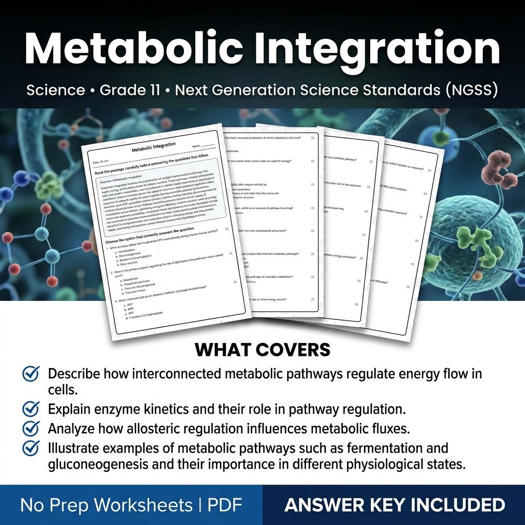 Grade 11 Science Worksheet Bundle|Cellular Processes,Chemistry,& Physics Support — included worksheet 47