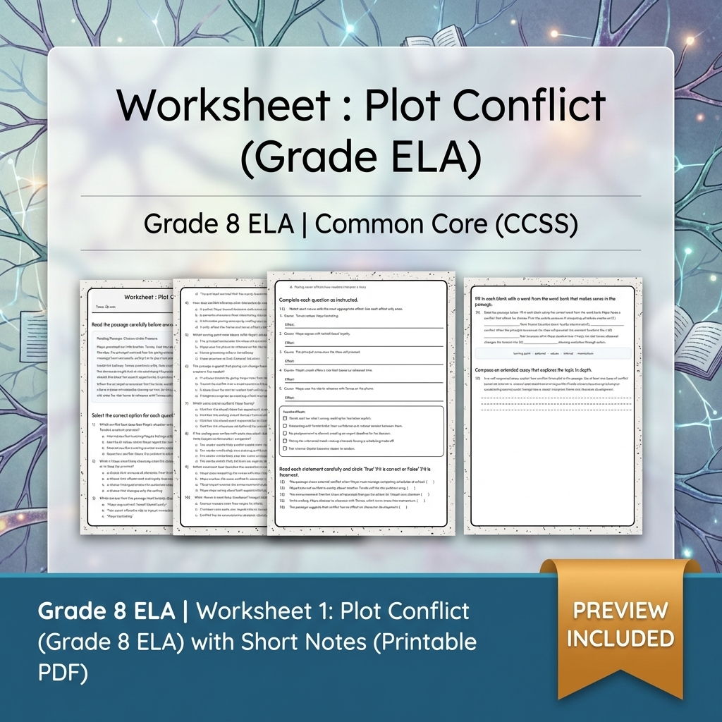 Grade 8 Clarity, Evidence & Argument Writing ELA Full-Year Bundle CCSS — included worksheet 33