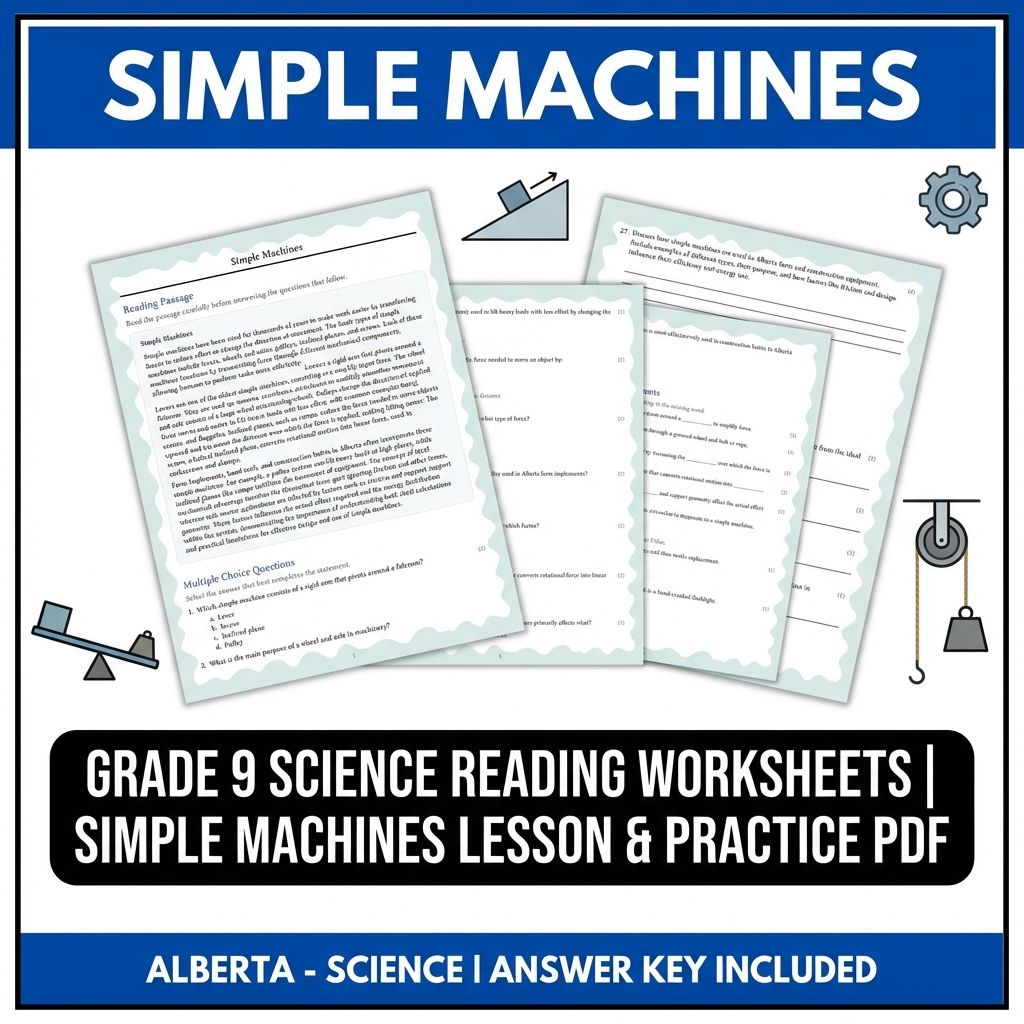 Grade 9 Science | Physics, Biology & Chemistry Mastery (Answer Key Included) — included worksheet 52