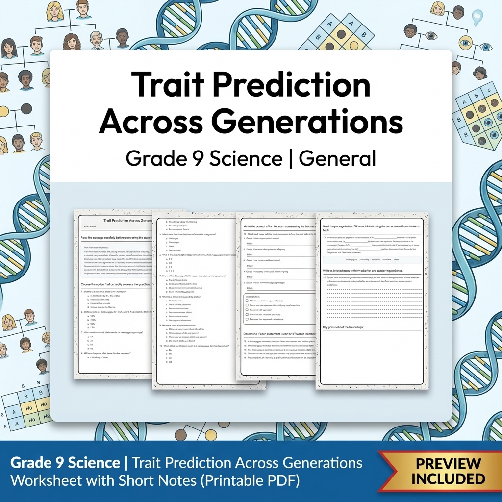 Grade 9 Science Data & Model Reasoning Full-Year Bundle: General Framework — included worksheet 35