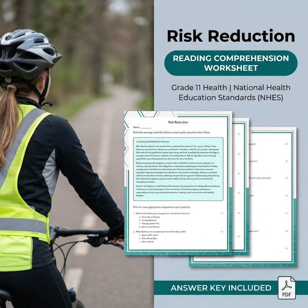 Grade 11 Health Worksheet Bundle – Interpersonal Skills & Advocacy NHES Aligned — included worksheet 35