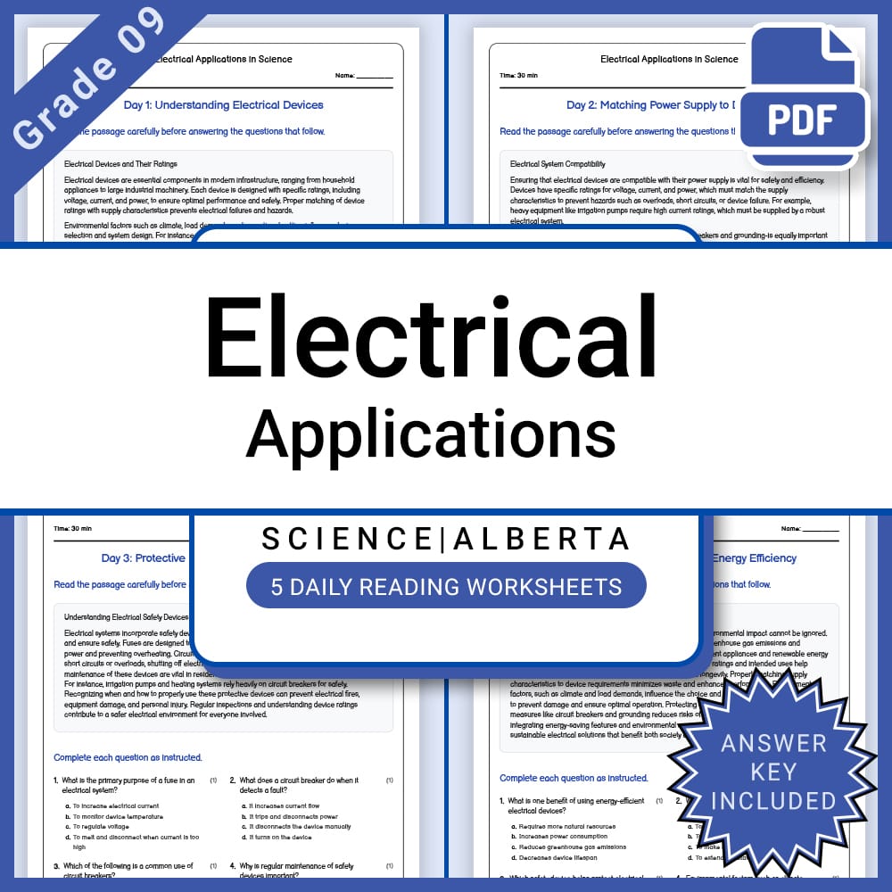 Grade 9 Science Full Year Curriculum Bundle | Genetics, Energy, Physics — included worksheet 51