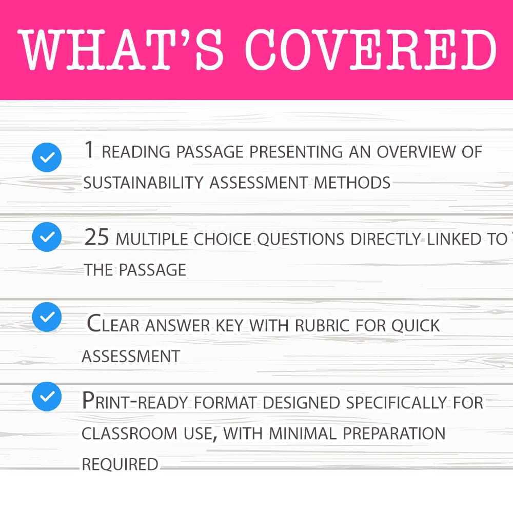 Grade 10 Science worksheet mcq paper worksheet — Grade 10 Science — Sustainability Assessment Worksheet MCQ Paper — page 2