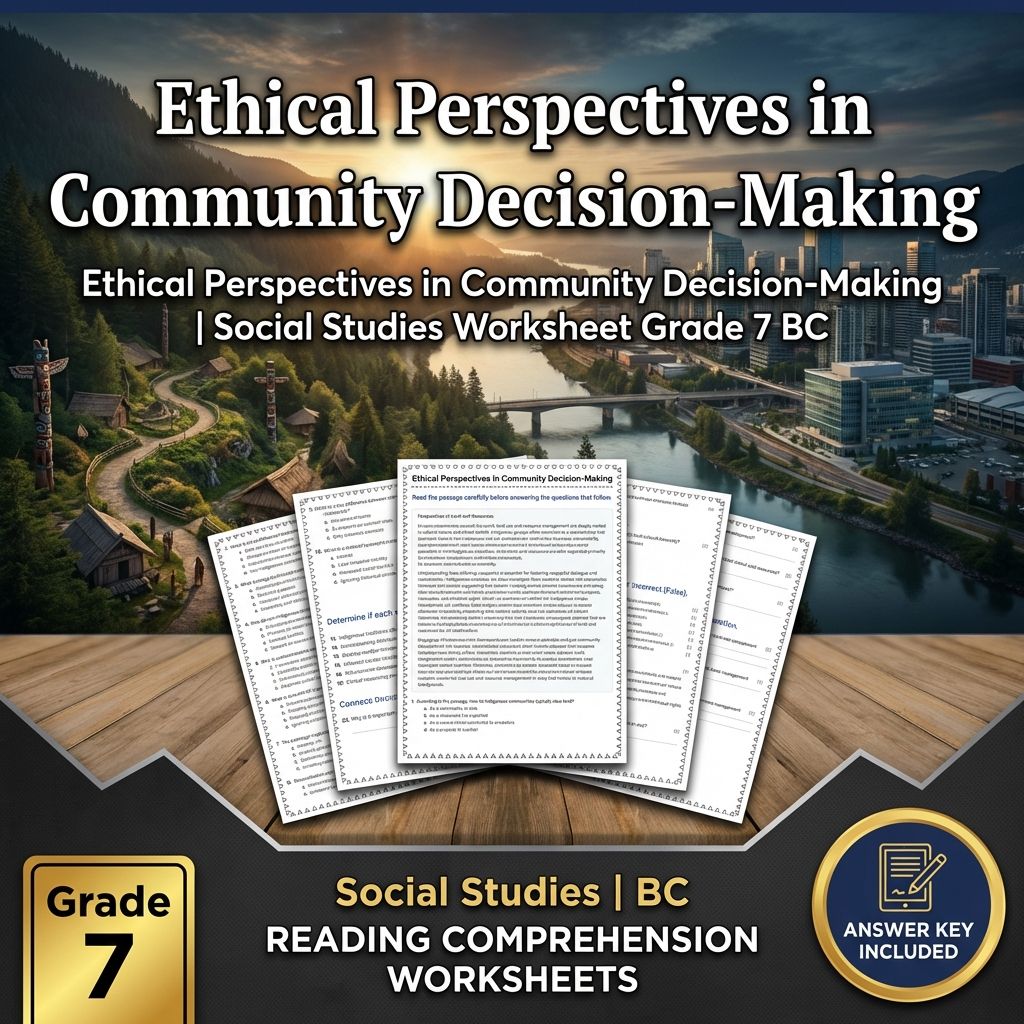 Ethical Perspectives in Community Decision-Making | Social Studies Grade 7 BC