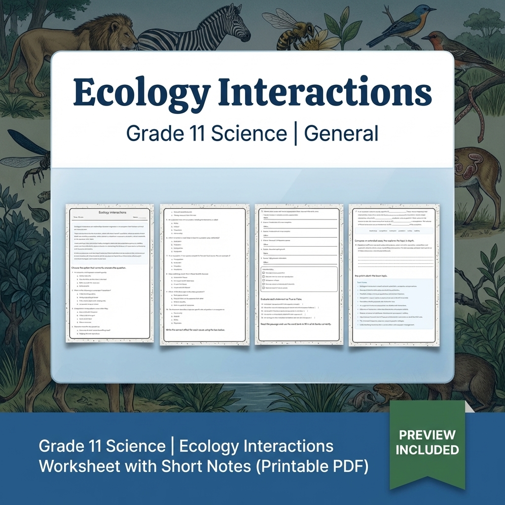 Grade 11 Science Modeling and Evidence Full-Year Bundle: General Framework — included worksheet 35