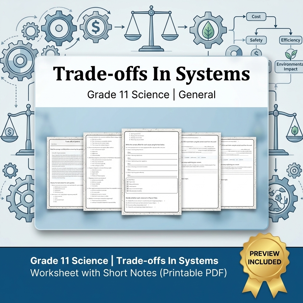 Grade 11 Science Modeling and Evidence Full-Year Bundle: General Framework — included worksheet 36