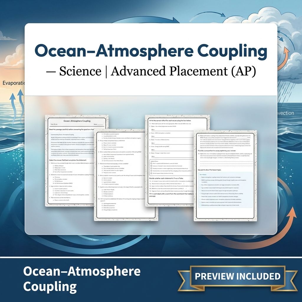 Grade 9 Science Worksheet Bundle | Comprehensive STEM Practice Pack (PDF) — included worksheet 38