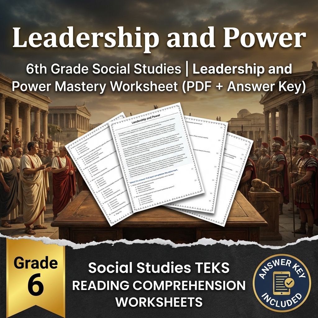 Grade 6 Social Studies | Types of Governance & Political Institutions Bundle — included worksheet 2
