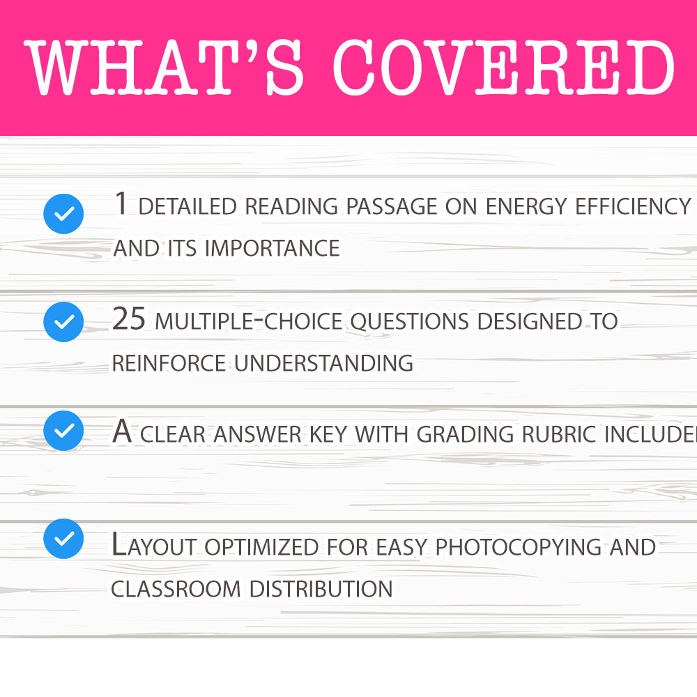 Grade 6 Science worksheet mcq paper worksheet — Grade 6 Science — Worksheet MCQ Paper for Mastering Energy Efficiency — pa…