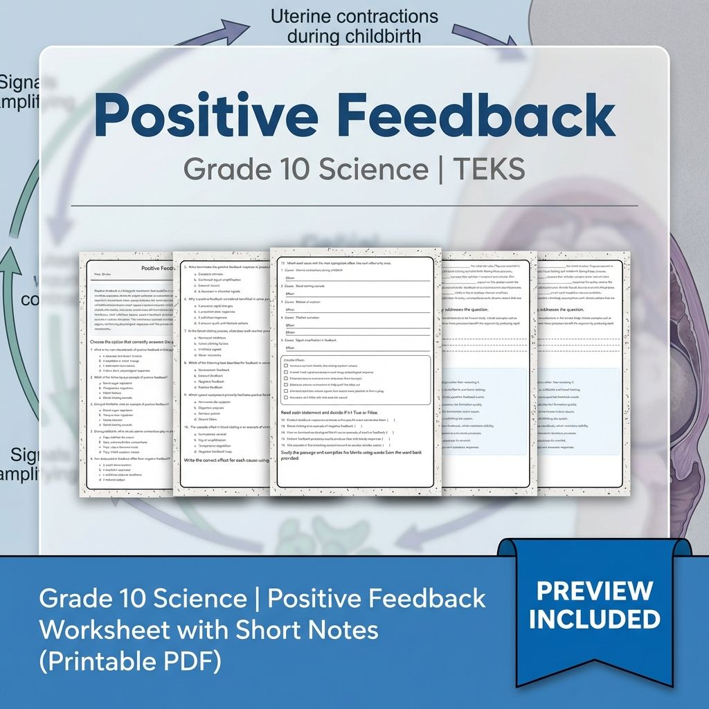 Grade 10 Science Worksheet Bundle – Genetics, Cell Biology & Ecology (PDF) — included worksheet 54