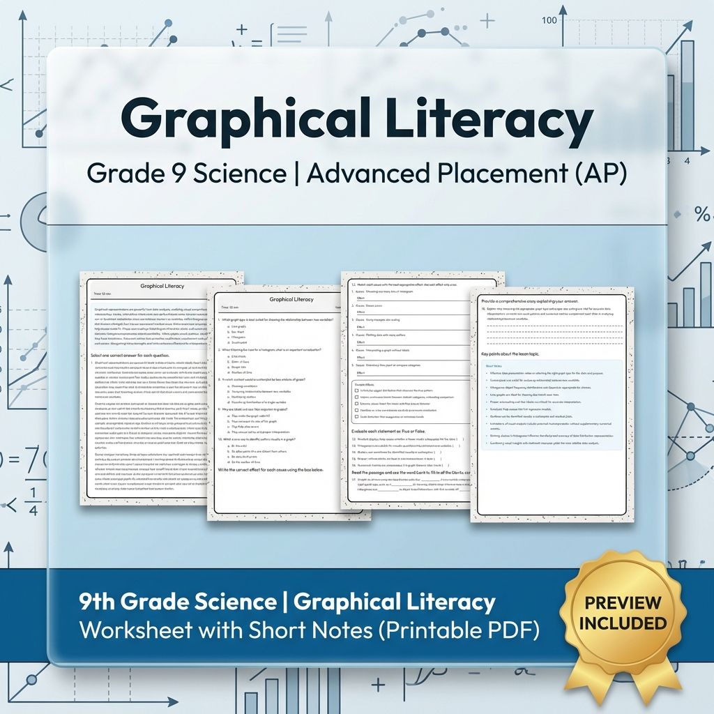 Grade 9 Science | Critical Thinking & Data Analysis Unit Bundle (Worksheets) — included worksheet 12