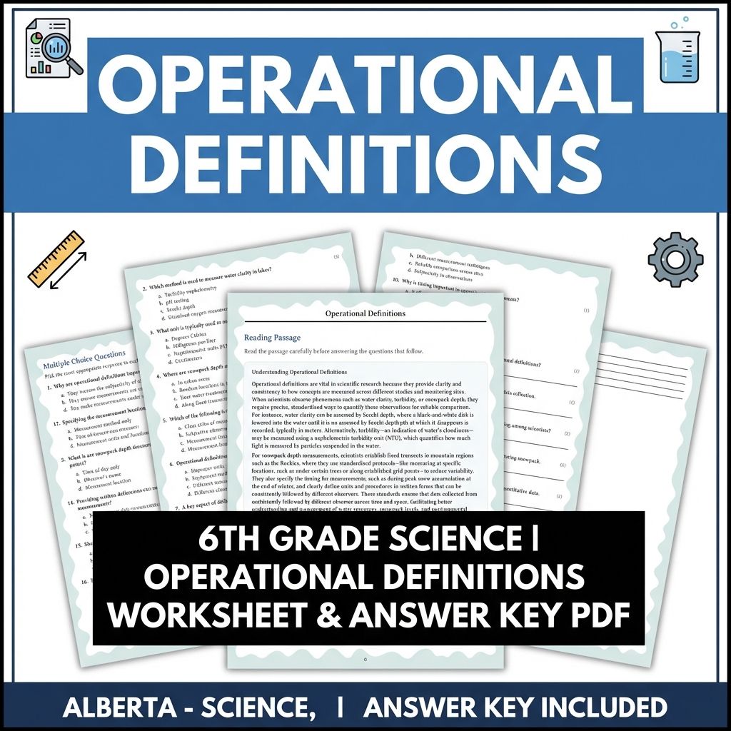 Grade 6 Science Bundle – Data Analysis, Scientific Inquiry & Measurement Skills — included worksheet 11