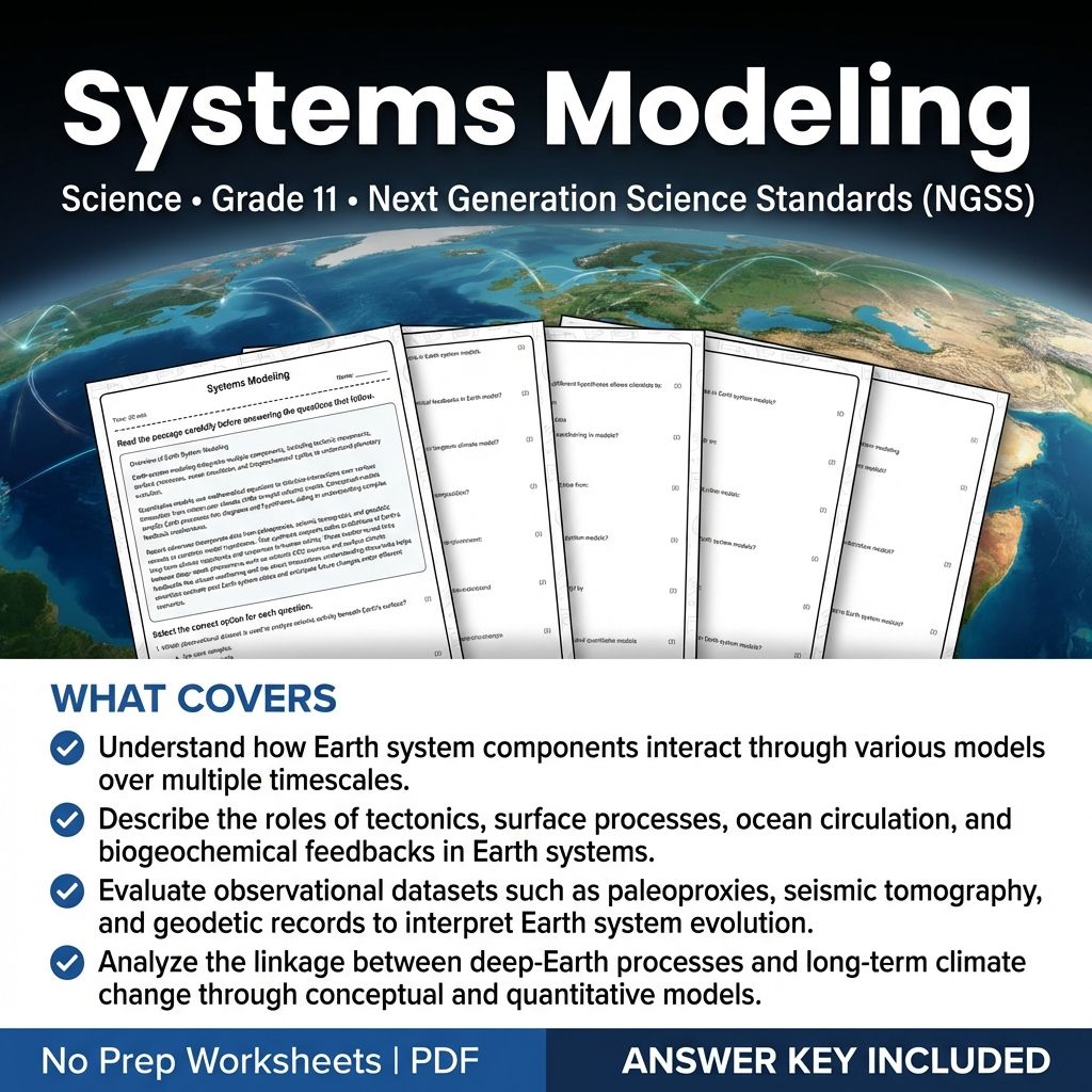Grade 11 Science Worksheet Bundle|Cellular Processes,Chemistry,& Physics Support — included worksheet 50