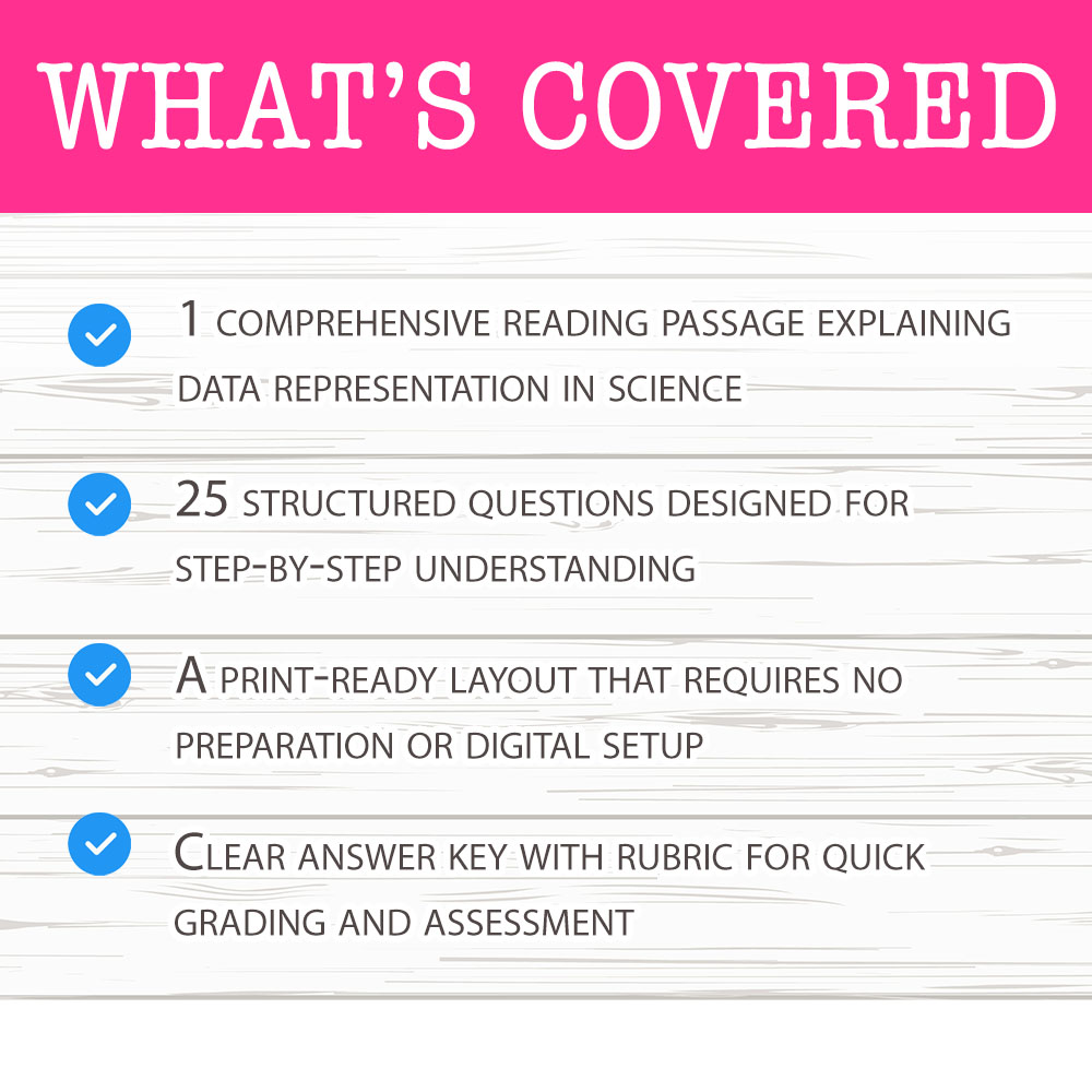Grade 8 Science worksheet worksheet — Grade 8 Science – Data Representation Worksheet for Mastery — page 2