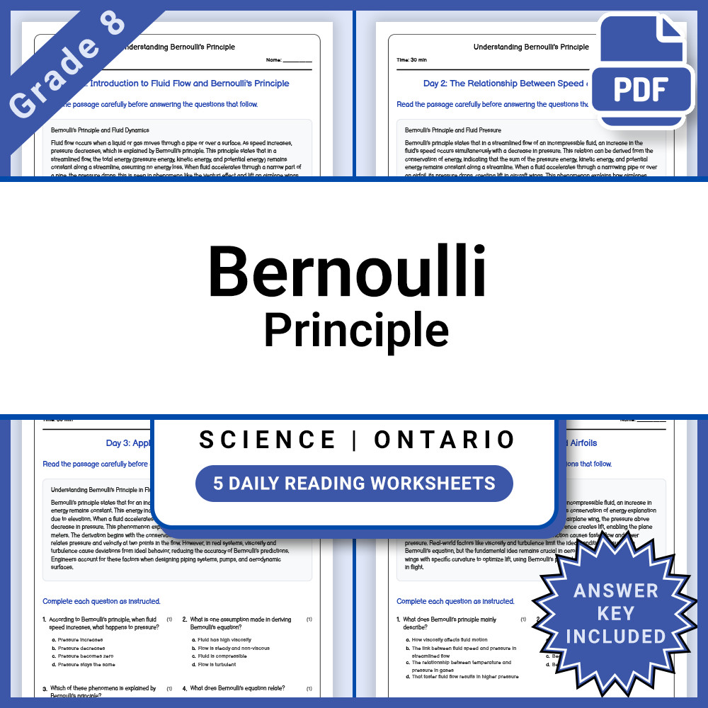 Grade 8 Science Full Year Curriculum Bundle | Water Systems & Energy — included worksheet 55
