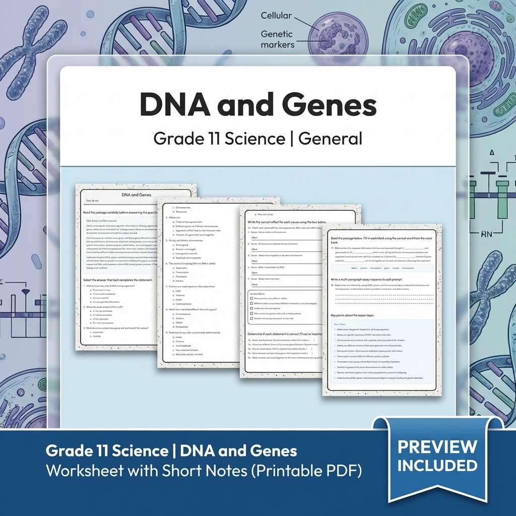 Grade 11 Science Modeling and Evidence Full-Year Bundle: General Framework — included worksheet 38