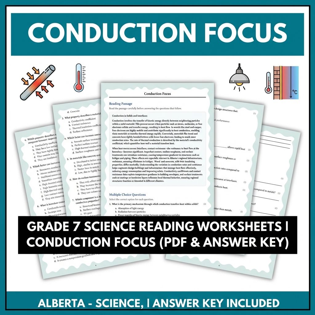 Grade 7 Science Worksheet Pack | Energy, Matter & Ecosystem Concepts — included worksheet 56