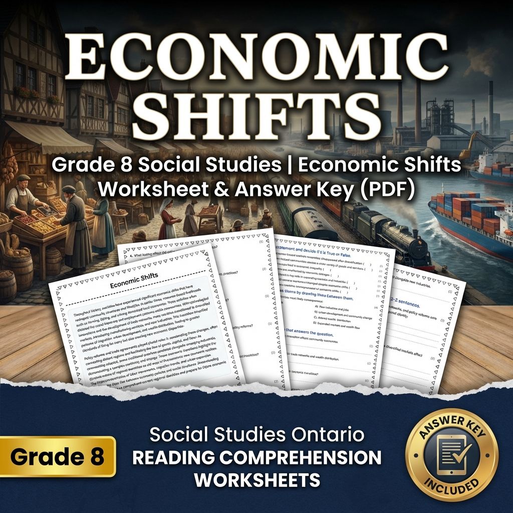 Grade 8 Social Studies Bundle | Critical Thinking & Key Concepts — included worksheet 30