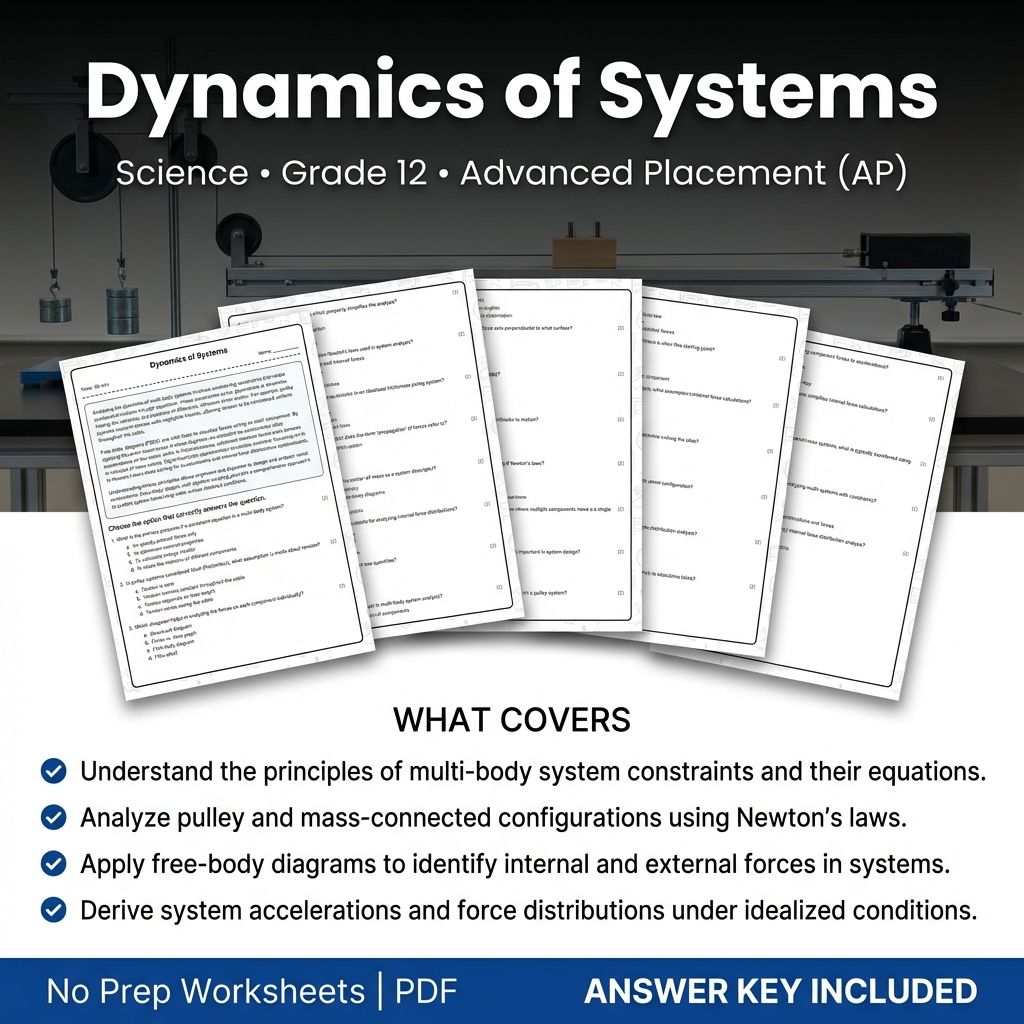 Grade 12 Science Worksheet Bundle | Advanced Concepts & Essential Topics — included worksheet 58