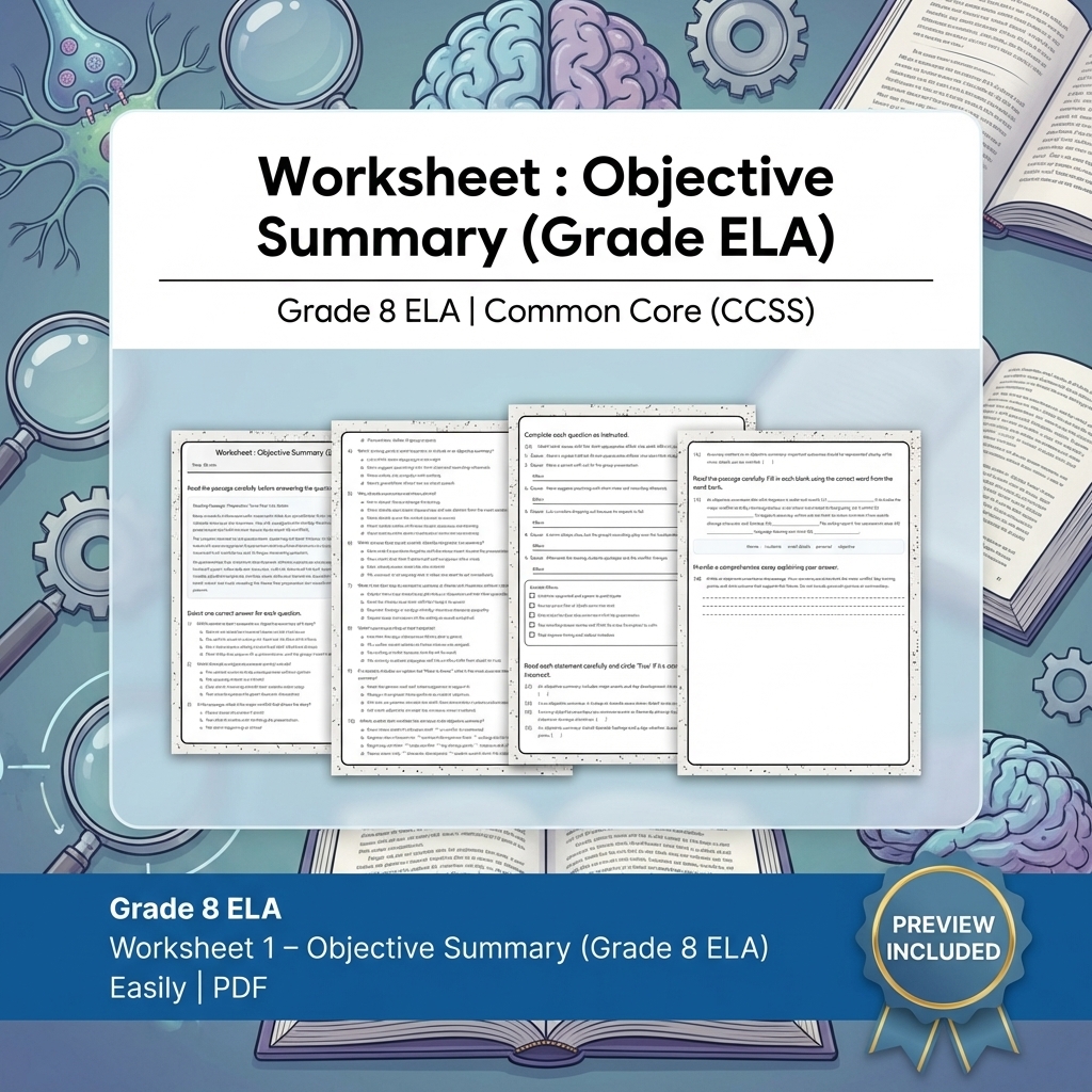 Grade 8 Clarity, Evidence & Argument Writing ELA Full-Year Bundle CCSS — included worksheet 38
