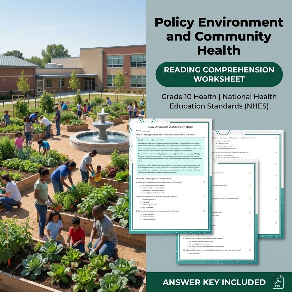 Grade 10 Health | Analyze Influences on Health Unit & Worksheet Collection  — included worksheet 3