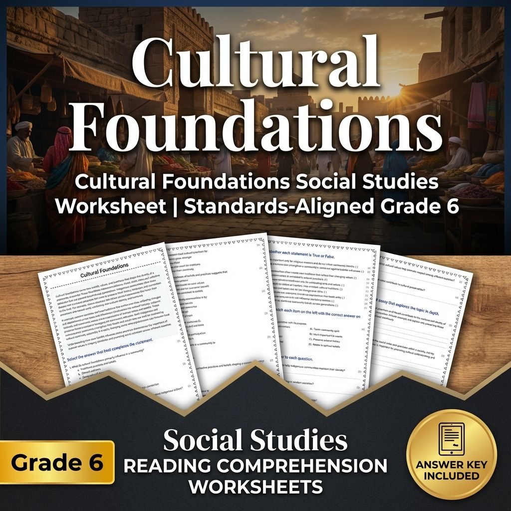 Grade 6 Social Studies Worksheet Bundle – BC Standards & Human-Environment Focus — included worksheet 29