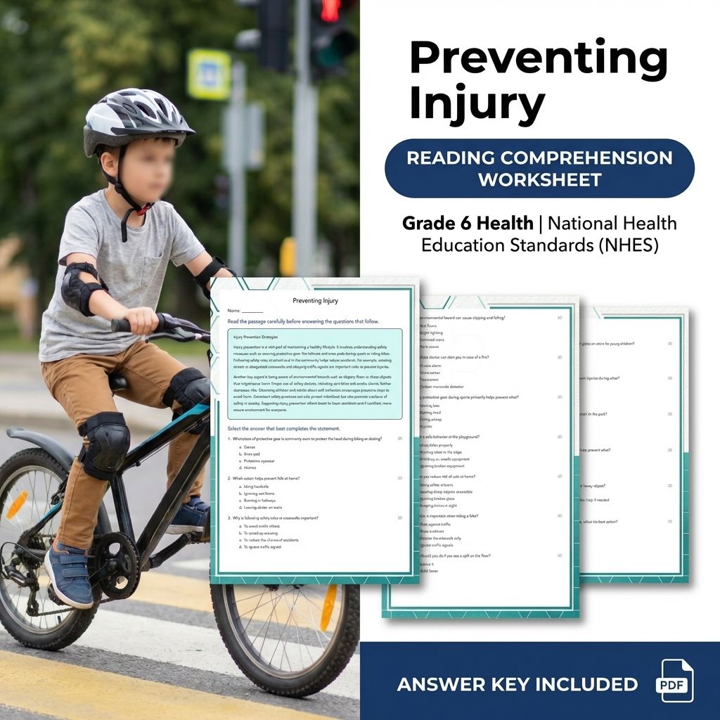 Grade 6 Health | Communication, Decision-Making & Disease Prevention Worksheets Bundle (Answer Key Included) — included worksheet 30