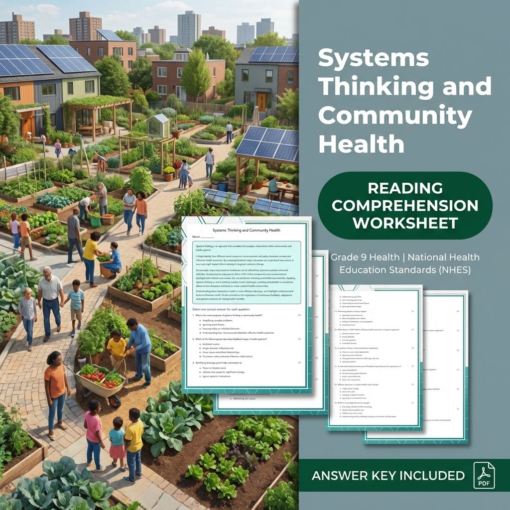Grade 9 Health Bundle – Supporting Systems, Policies & Ethical Decisions (Worksheet Pack) — included worksheet 16