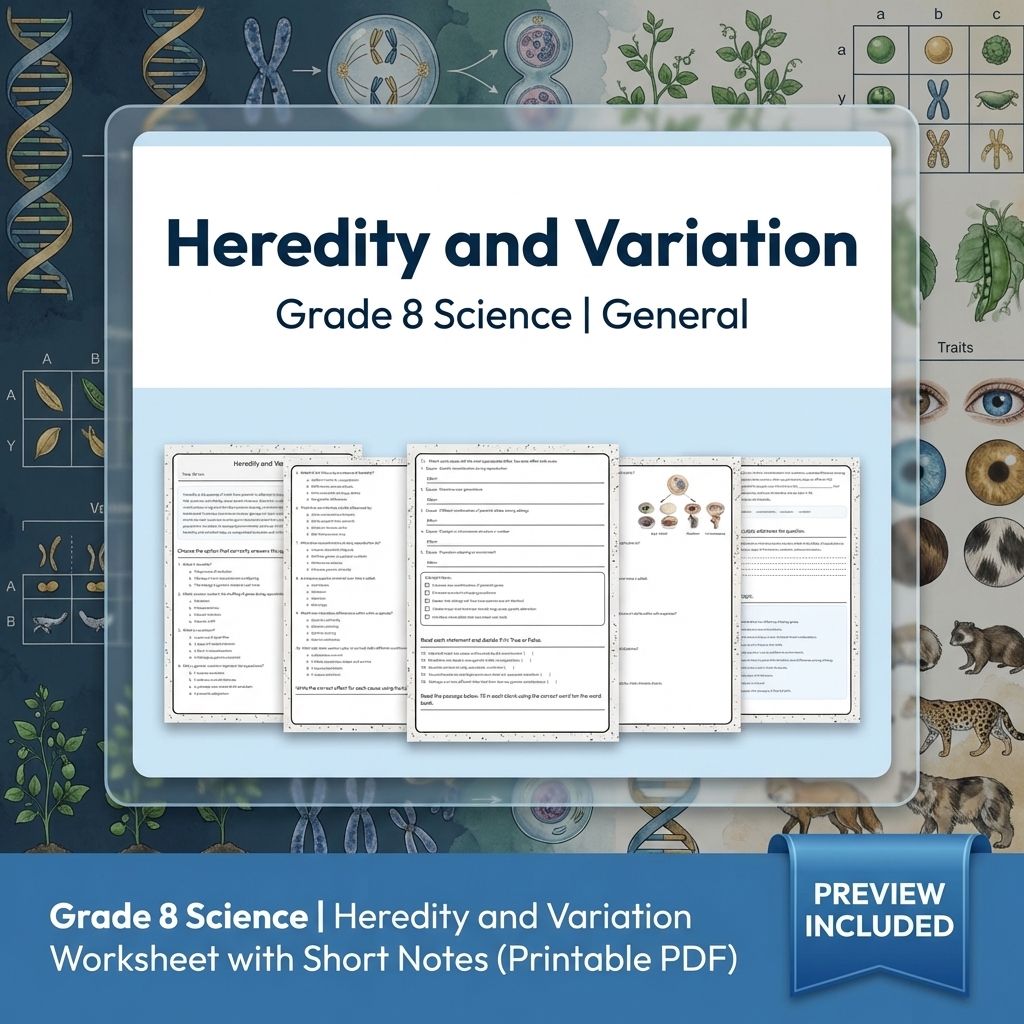 Grade 8 Science Data, Models & CER Full-Year Bundle: General Framework — included worksheet 40