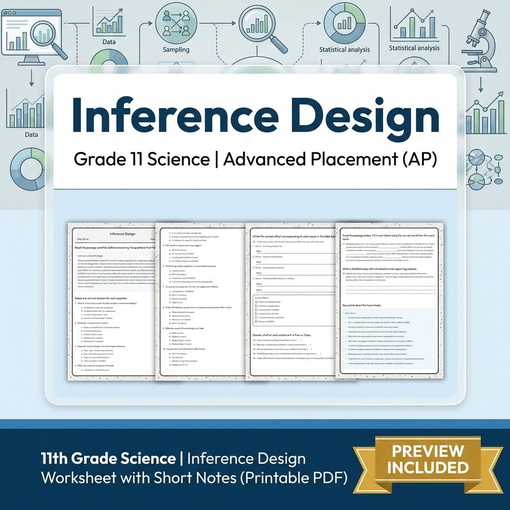 Grade 11 Science Unit Bundle | Data Analysis & Scientific Reasoning Worksheets — included worksheet 11