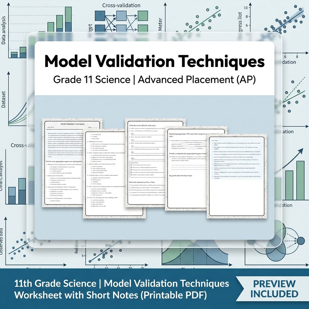 Grade 11 Science Unit Bundle | Data Analysis & Scientific Reasoning Worksheets — included worksheet 12