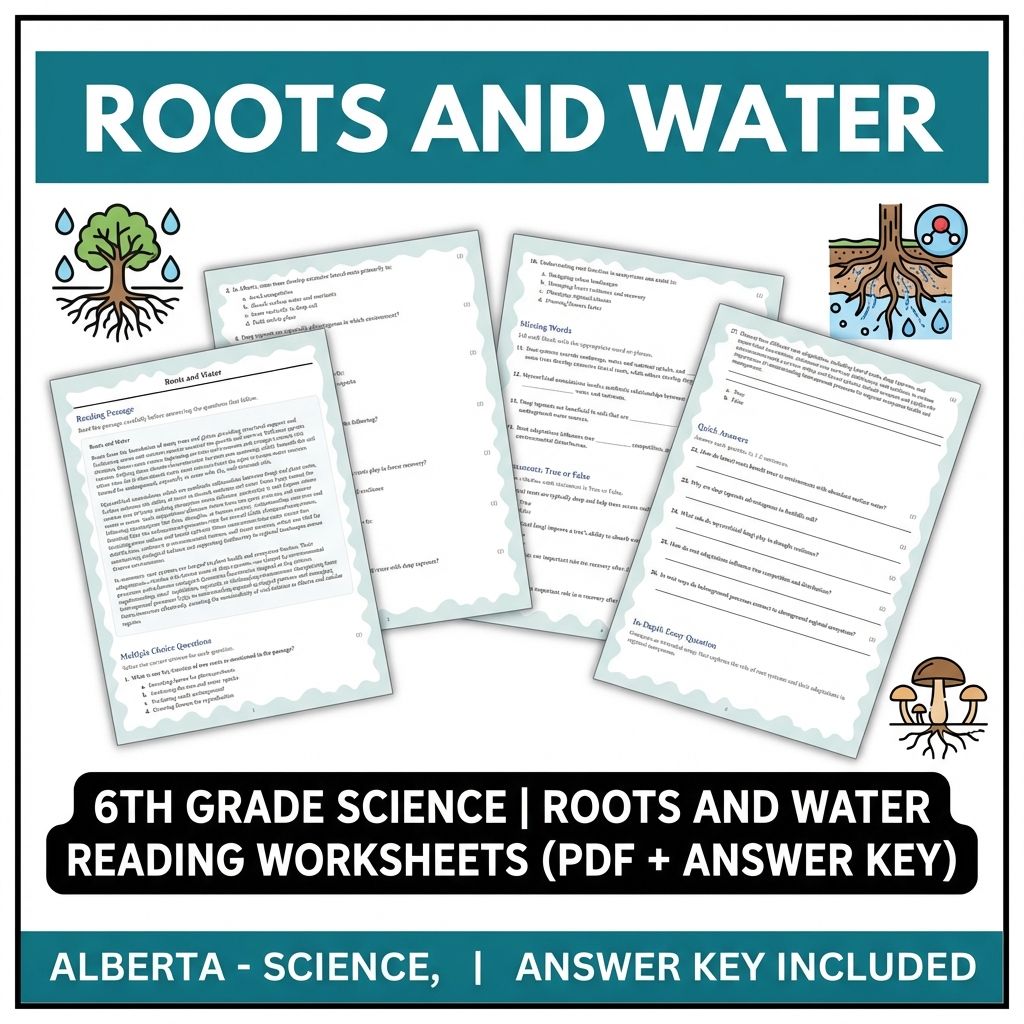 Grade 6 Science Unit Bundle | Ecosystems and Biodiversity (Answer Keys Included) — included worksheet 14