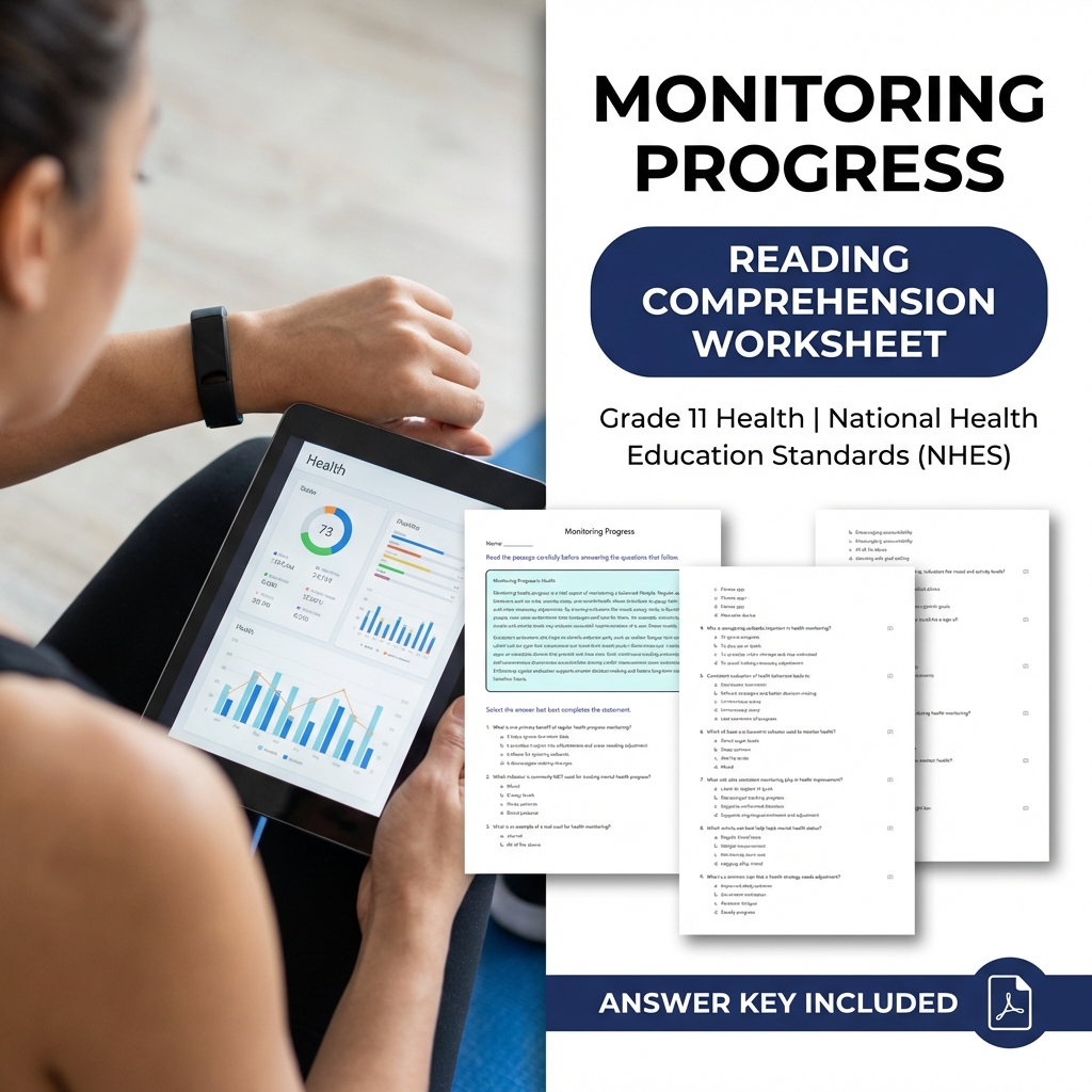 Grade 11 Health Worksheet Bundle – Interpersonal Skills & Advocacy NHES Aligned — included worksheet 37