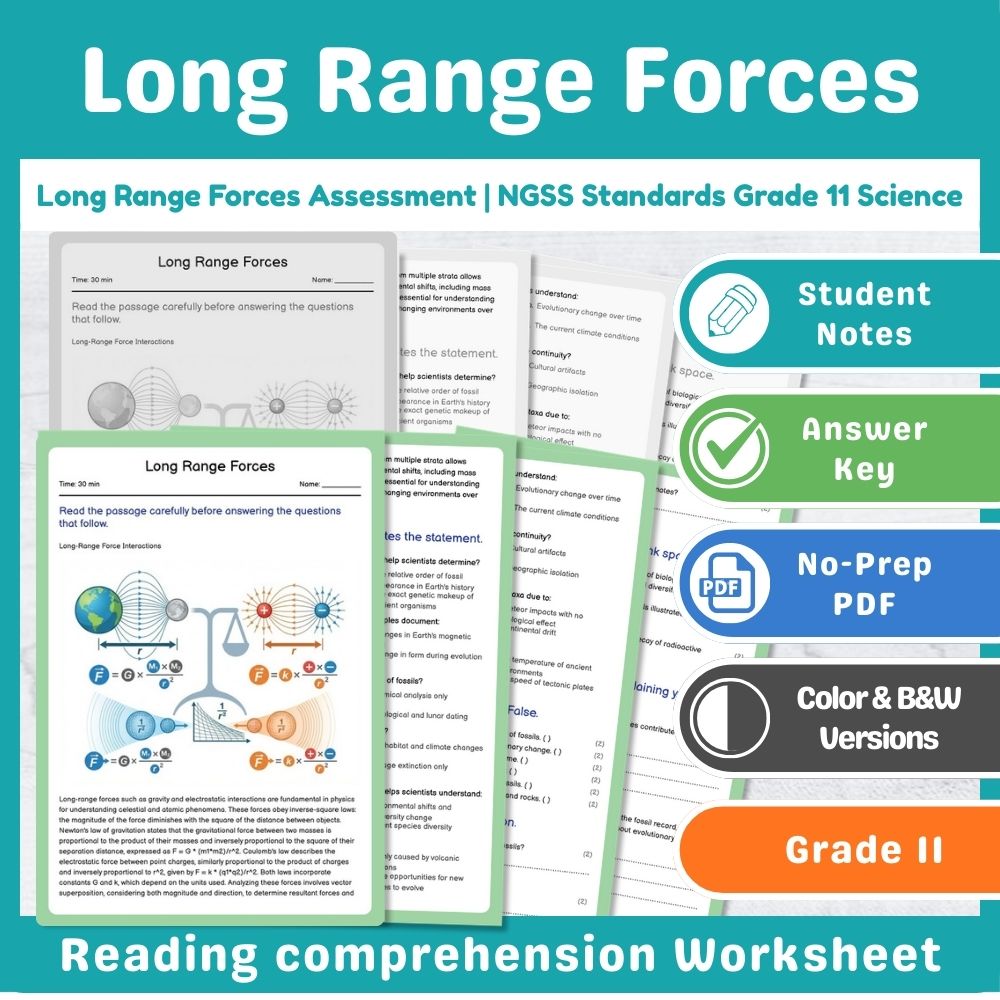 Grade 11 Physics Mini Bundle – Impulse, Forces & Conservation Assessment — included worksheet 4
