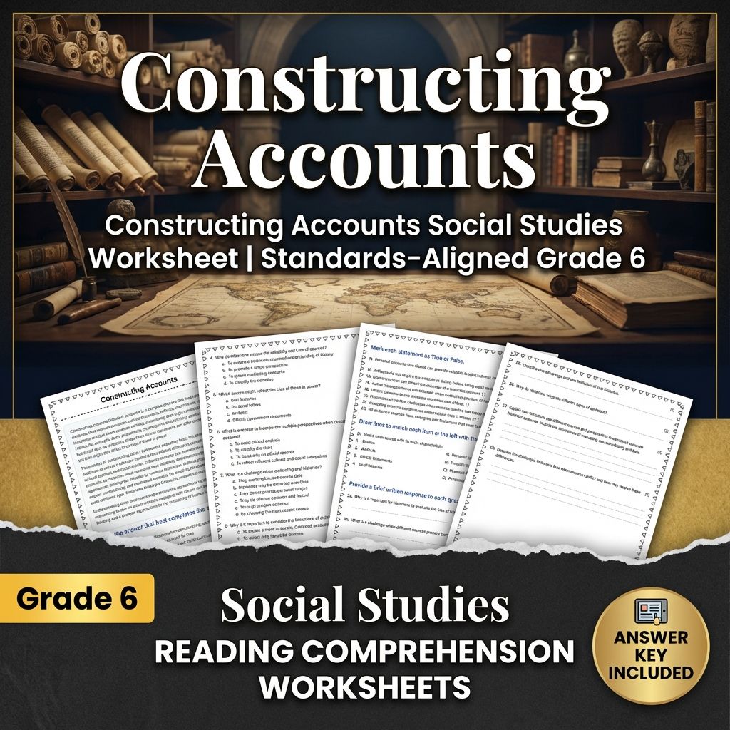Grade 6 Social Studies Worksheet Bundle – BC Standards & Human-Environment Focus — included worksheet 30