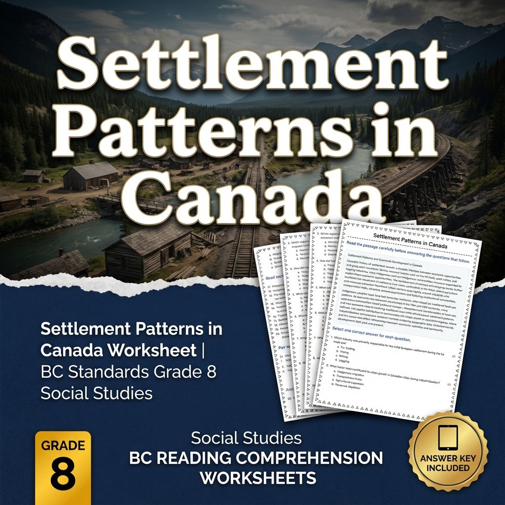 Grade 8 Social Studies Bundle | Canadian History & Contemporary Issues  — included worksheet 25