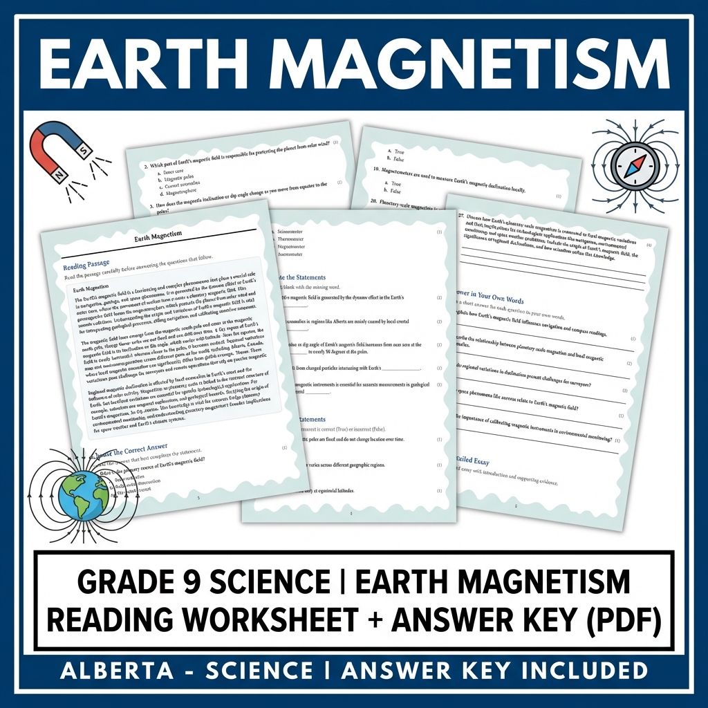 Grade 9 Science | Physics, Biology & Chemistry Mastery (Answer Key Included) — included worksheet 60